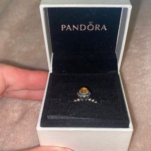 Pandora Topaz Ring sz 6
